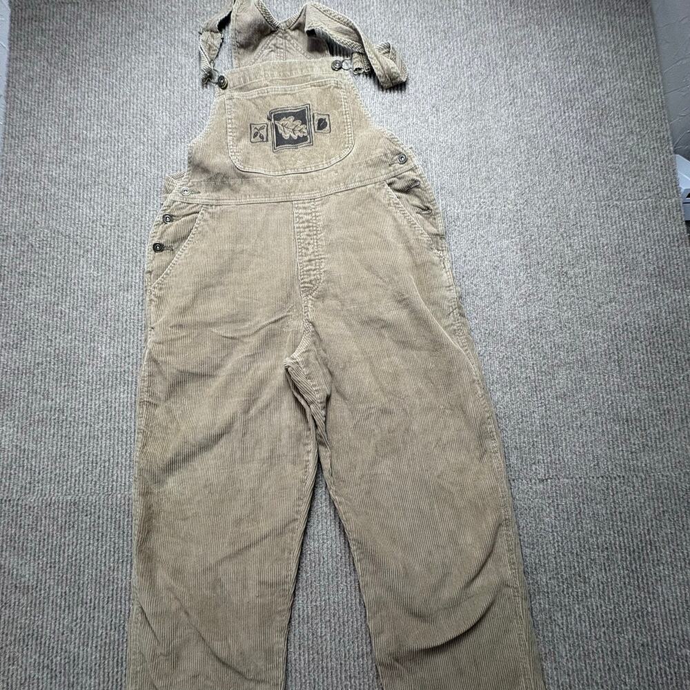 Vintage Christopher and Banks Corduroy Overalls Fall design size medium